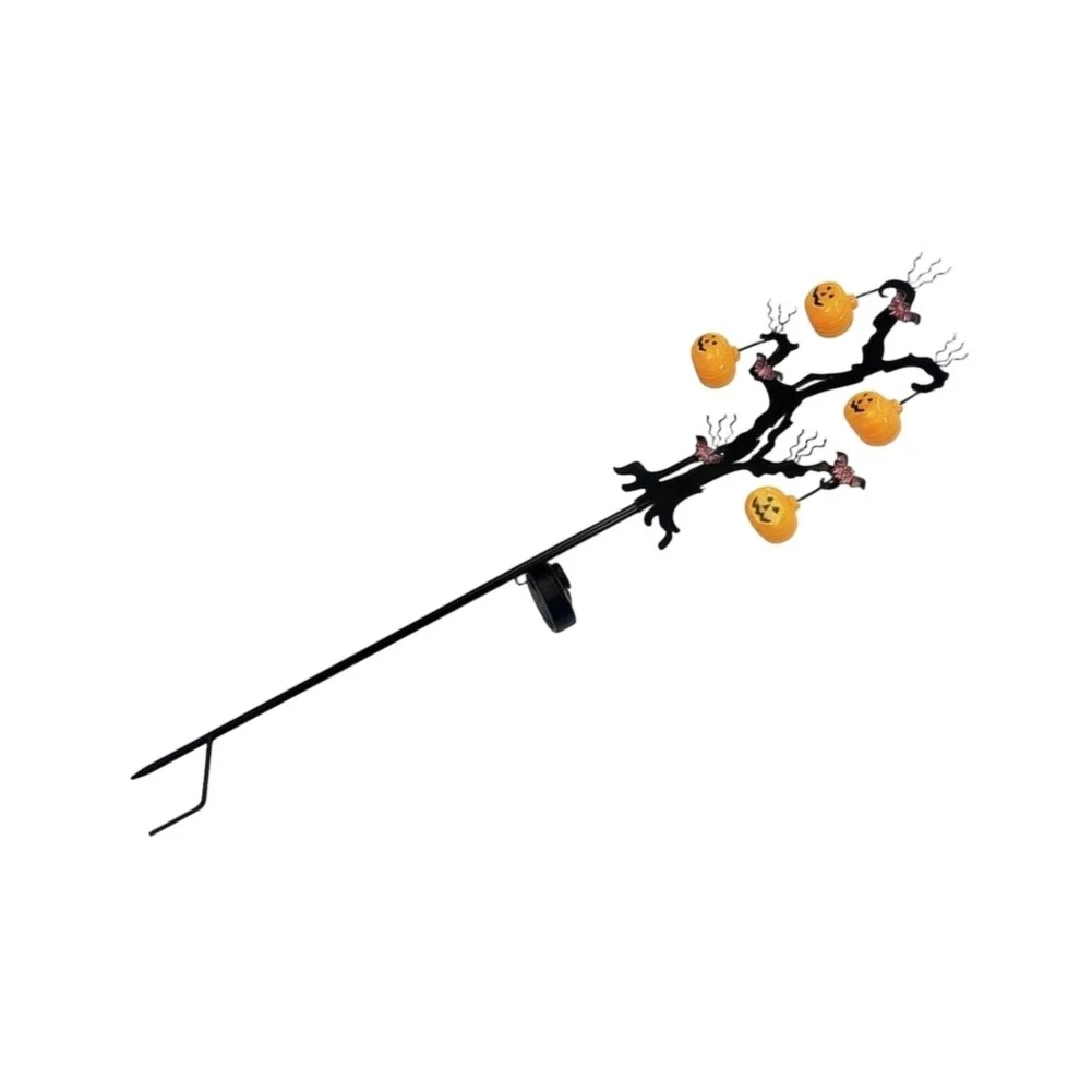 Led for Solar Lamp Solar Halloween Light For Halloween Night Pumpkin Bat Long-lasting Outdoor Use Automatic Charging