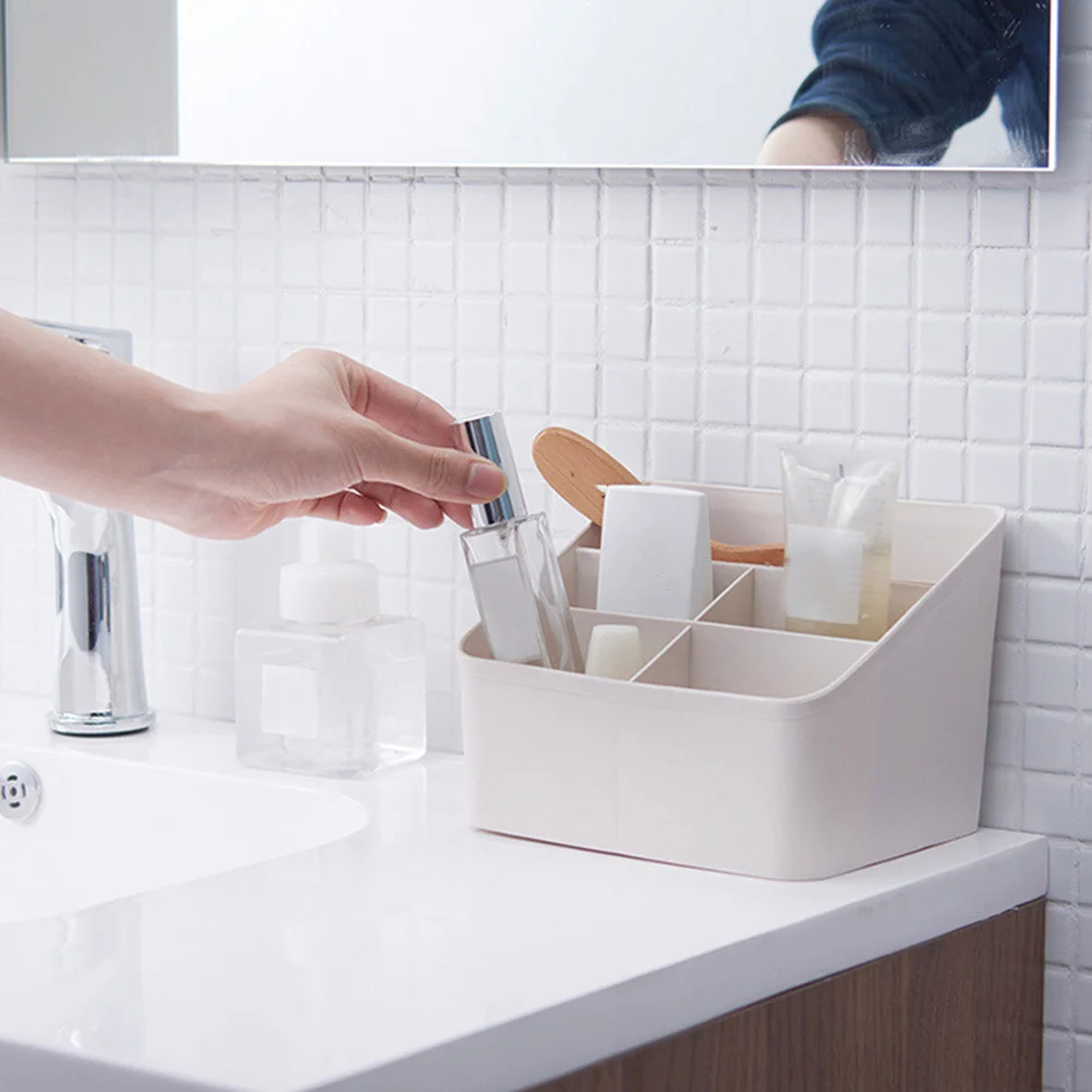 Desktop Storage Organizer Remote Controller Container Pen Holder for Office Multifunctional Makeup Sundries Stationery Holder