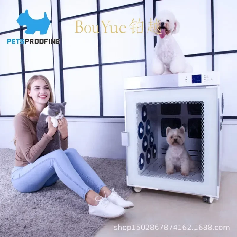 for Pet Drying Box Cabinet Machine Small Cats Dogs Air Bath Aromatherapy Hair Collection Care Room