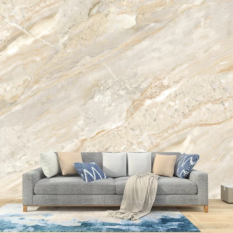 Custom wallpaper new marble photo wall paper modern light luxury color marble living room hotel decoration murals papel de pared