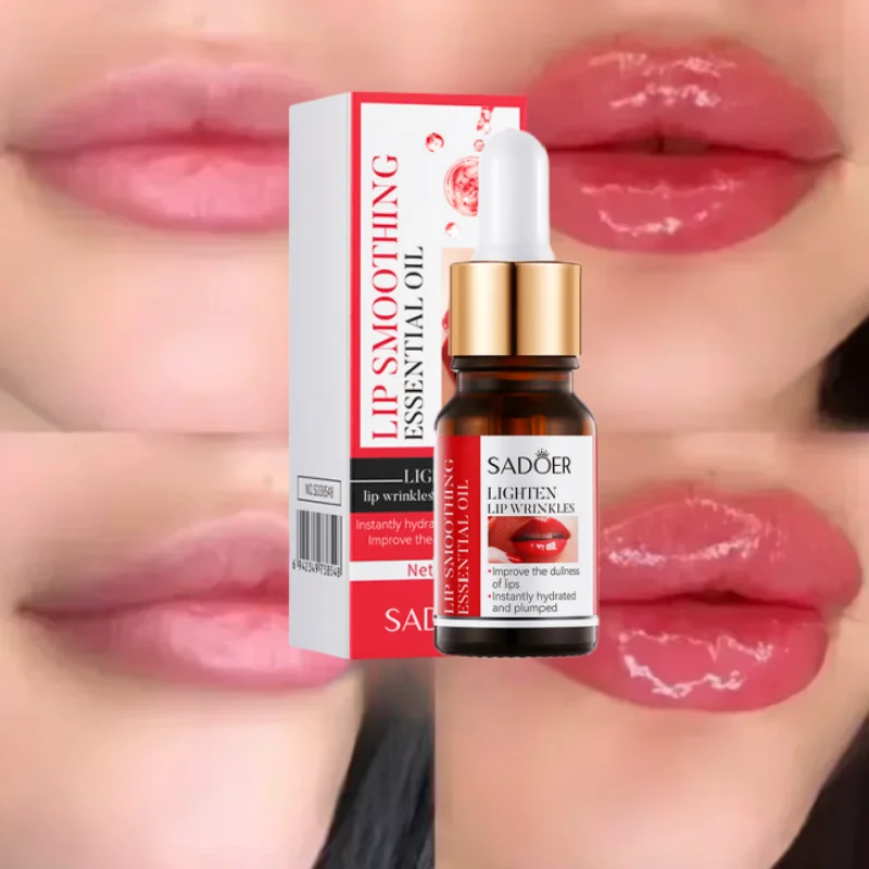 Instant Volumising Lip Plumping Serum Oil Lighten Lip Wrinkles Long Lasting Moisturizing Sexy Lip Balm Skin Care Korea Products