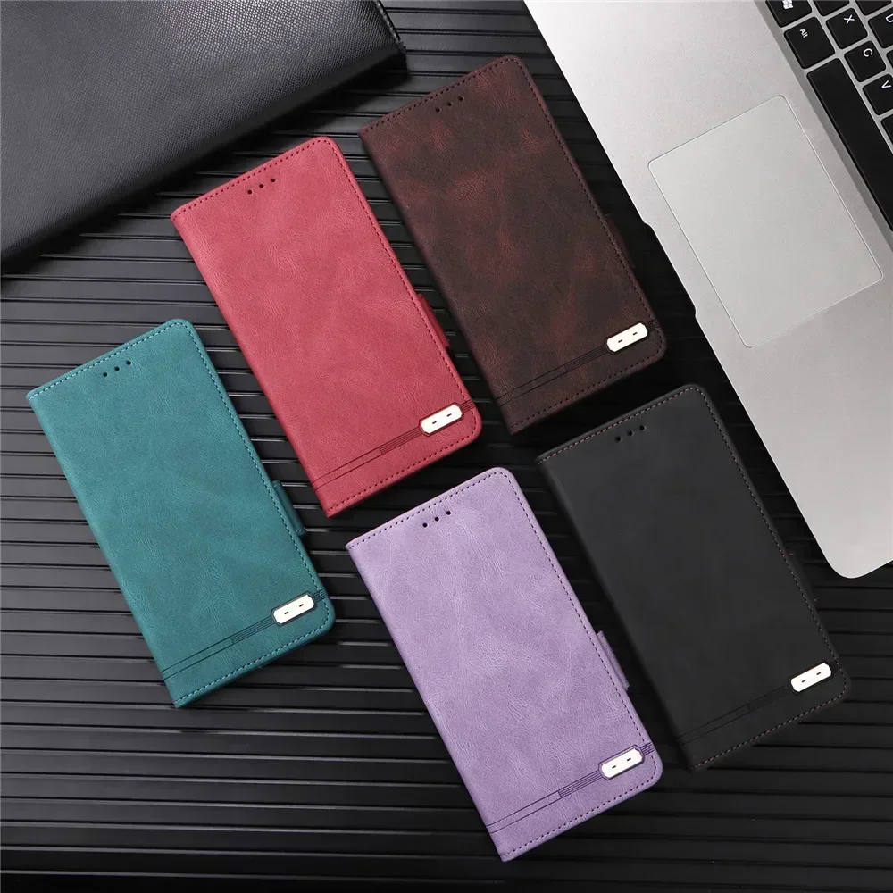 For Poco X6 F6 M6 Pro 4G 5G Flip Case Leather Book Etui For Xiaomi Poco X7 Pro Wallet Funda Mi Phone C75 C65 X6 X 6 F6 M6 Cover image 6