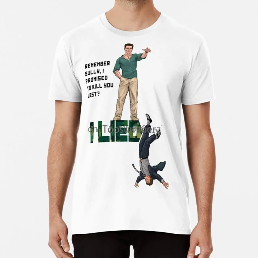 

John Matrix Inspired Character Art - I Lied - Commando 1985 T Shirt Commando John Matrix Arnold Schwarzenegger Action 80S