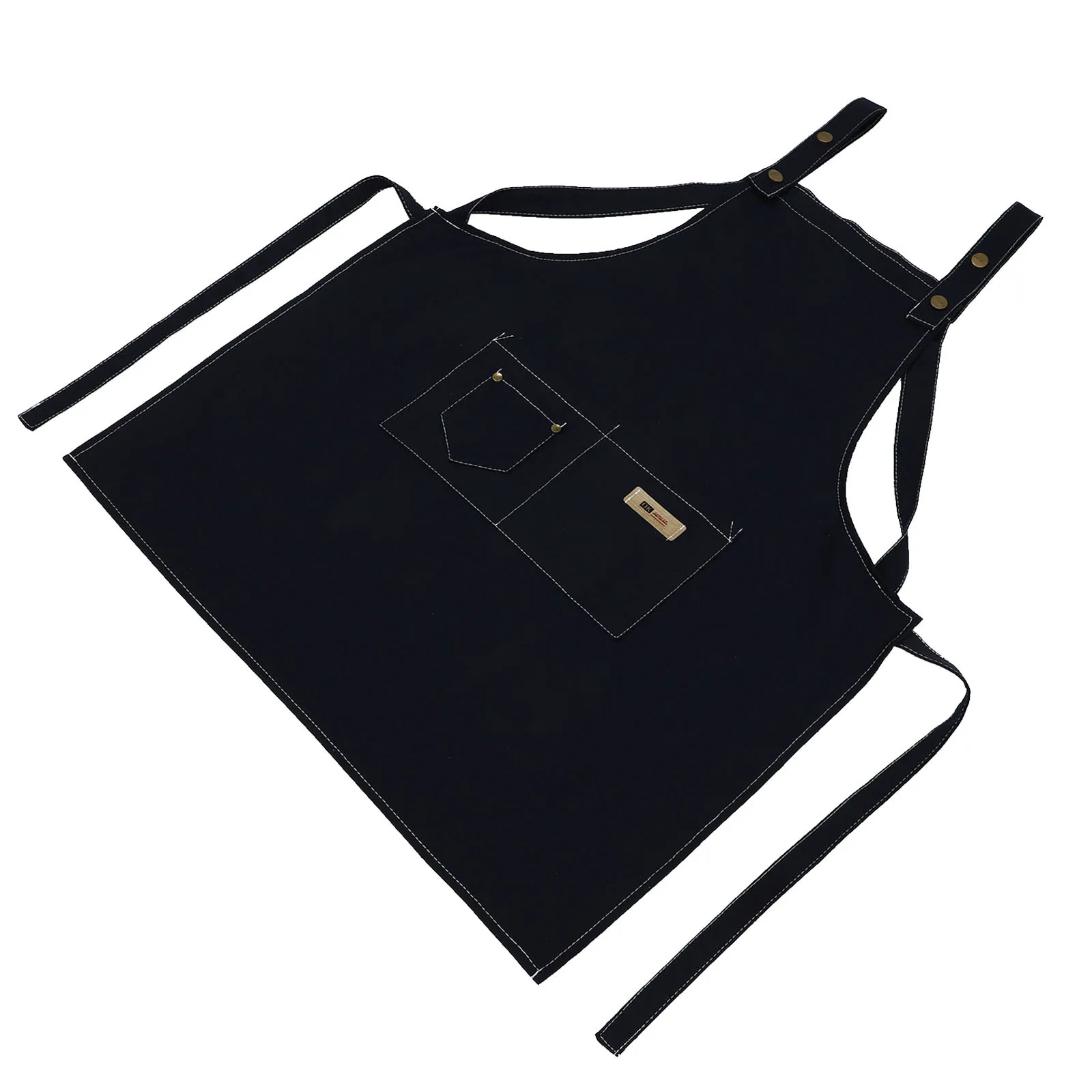 

Oil-Proof Cooking Cotton Kitchen Apron For Cooking Baking Barbecue Cleaning Sleeveless Apron For Men Women