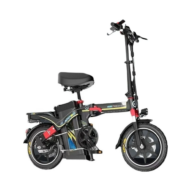 High-speed folding electric bicycle for driving