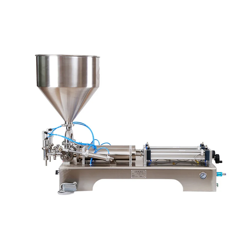 Small Business Precision Filling Machine For Paste And Liquid Material Commercial Filling Machine