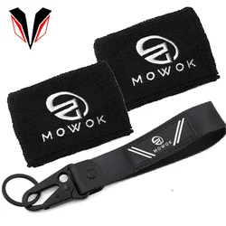 For Yamaha R6 YZF-R6 YZFR6 YZF R6S R1 R3 kawasaki Motorcycle Front Brake Reservoir Sock Fluid Oil Tank Cover & Keychain Key Ring