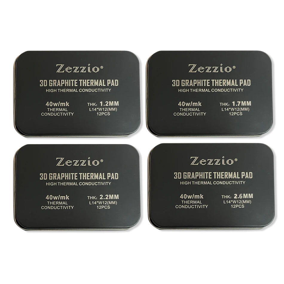 Imagem -03 - Thermal Silicone Grease Pad Memory Grease Pad ic Graphene Cooling para Gddr6x Vram 3090 3080 Zezzio3d