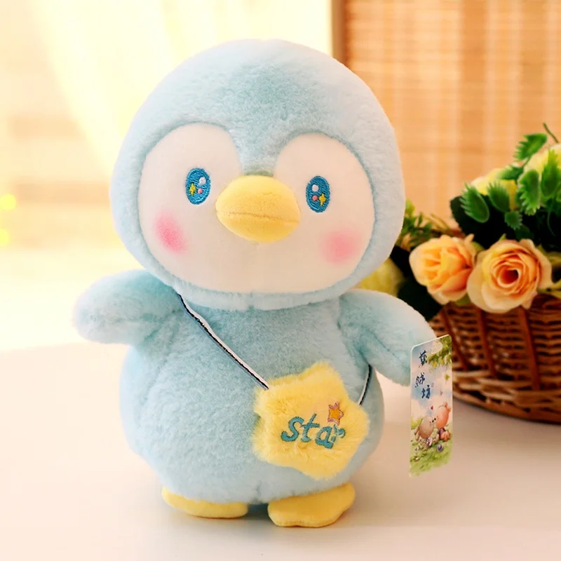 25cm Penguin Sheep Pig Small Soft Plush Toys Cute Cartoon Small Stuffed Pillow Baby Kids Lovely Dolls