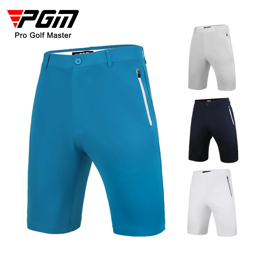 PGM Golf Pants Straight High Elasticity Quick-drying Fabric Elastic Waistband Men's Shorts Comfortable Breathable Hole Pants