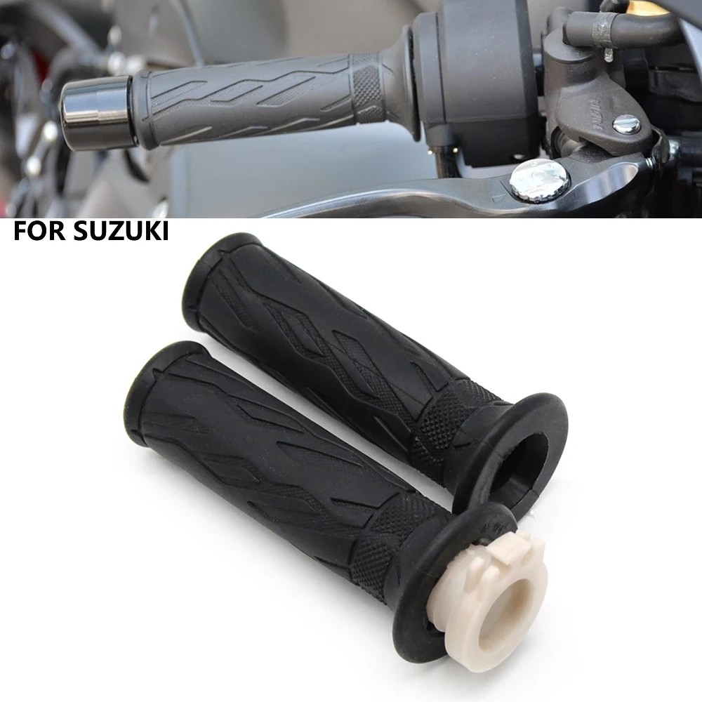 For SUZUKI GSF250 GSF400 GSF600 GSF1200 BANDIT TL1000R TL1000S Motorcycle OEM Rubber Handle Grips Handle Glue Throttle Handlebar