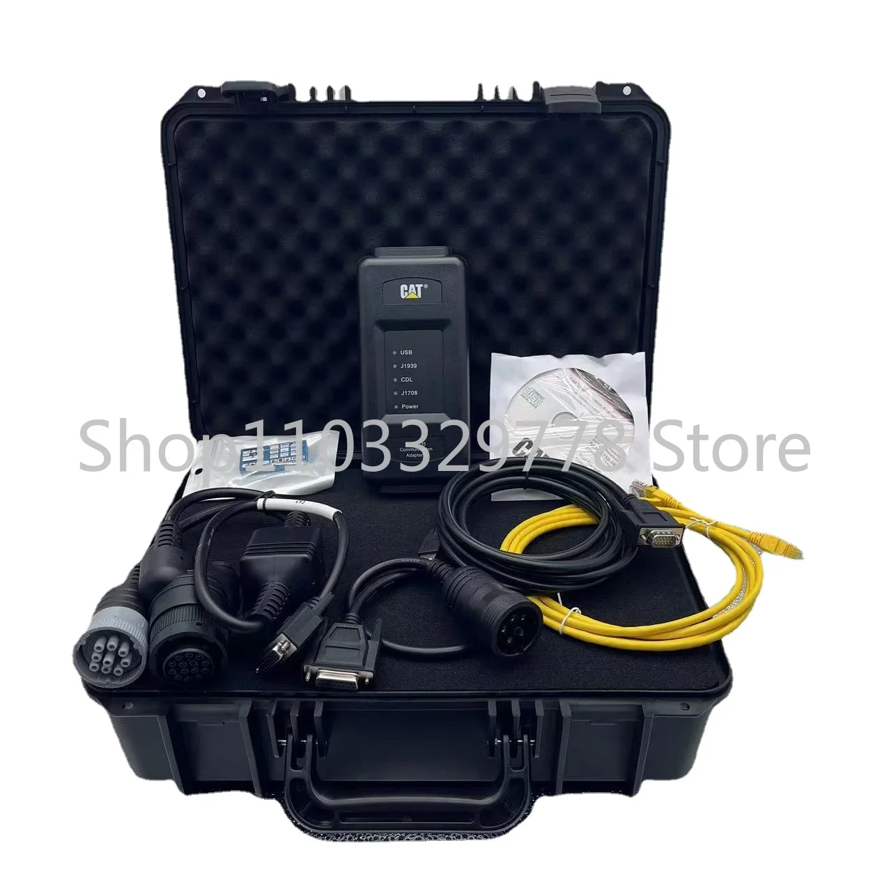 CAT 478-0235 538-5051 ET4 Communication Adapter 2023A Heavy Duty Diagnostic Tester Tool for  CAT Truck Excavator Scanner