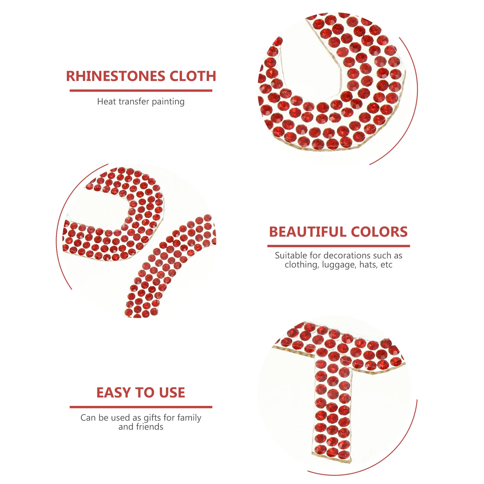 

1 set 1 Set Rhinestone Embroidery Alphabet Applique Patches For Diy Clothing Repair Iron On Patches For Jeans Shirts Hats Bags