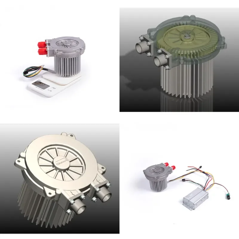 24V High Capacity Brushless DC Motor Aluminum Micro Blower Bearing Centrifugal Fan for Air Conditioning Fuel Cell 1 Year