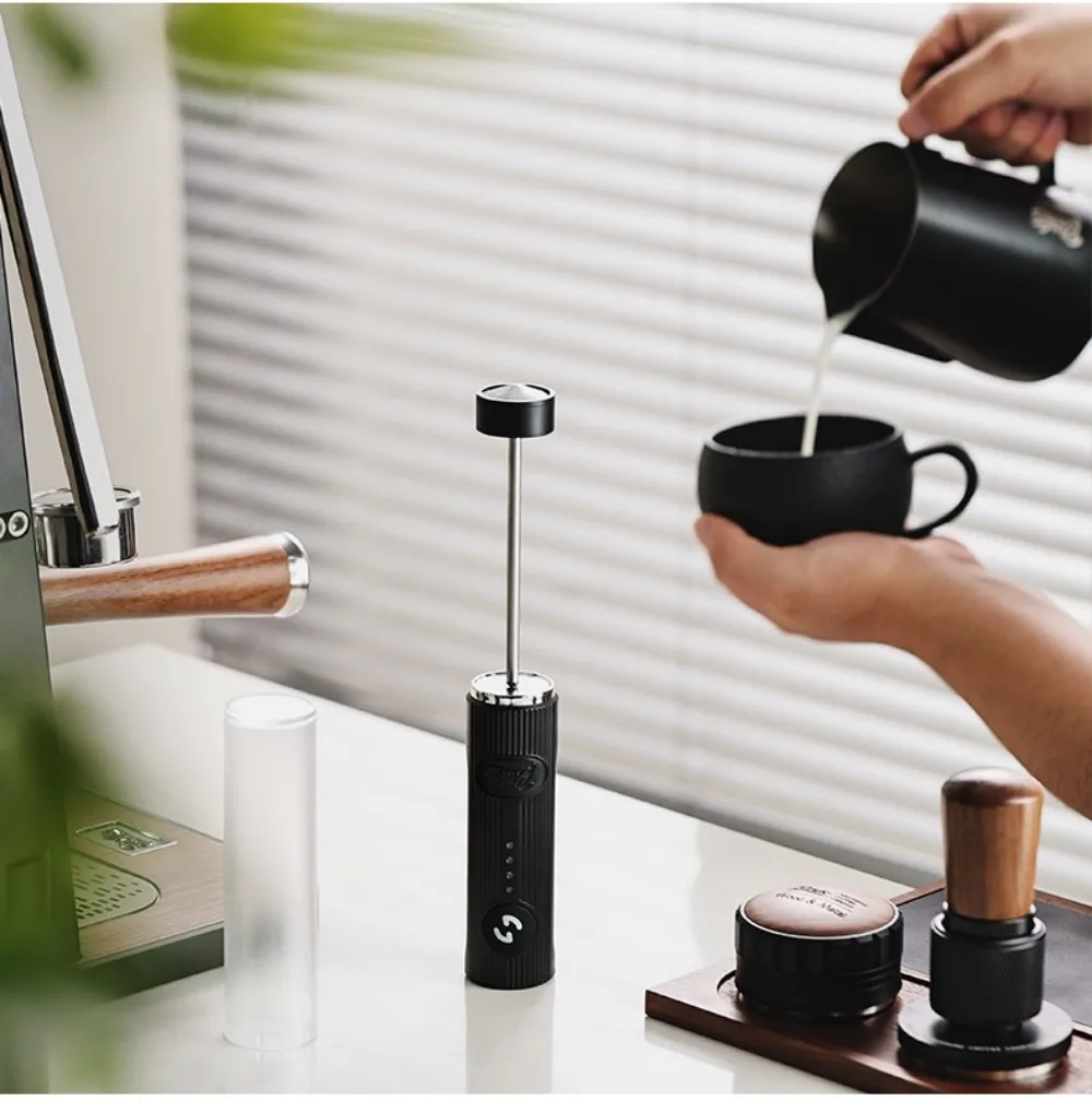 Wireless Electric Mini Milk Frother Coffee Whisk Portable Egg Beater Blender Kitchen Cooking Stirrer Cappuccino Coffee Maker