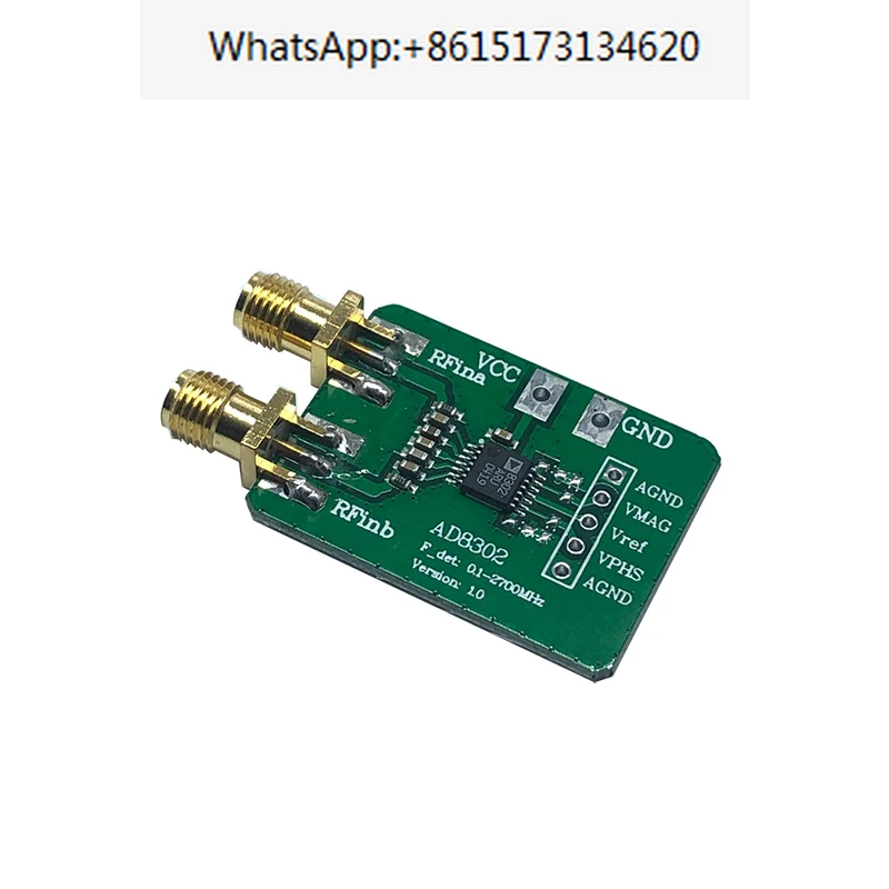 

AD8302 chip RF amplitude phase detector amplitude phase logarithmic detector logarithmic amplifier