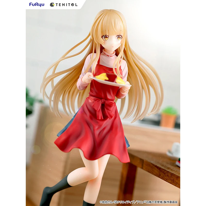 Genuine Original FuRyu Neighborhood Angel Classmates Shiina Mahiru Anime Figure Model Toy for Boy Action Figures Collection Doll