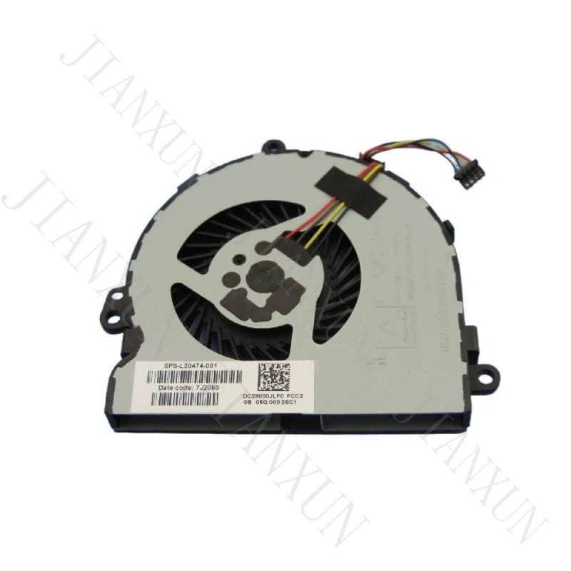 S+VENTOLA HP 15-DB 15-DA 15-DR  For HP 250 G7 256 G7 255 G7 SPS-L20474-001 FAN 4 PIN