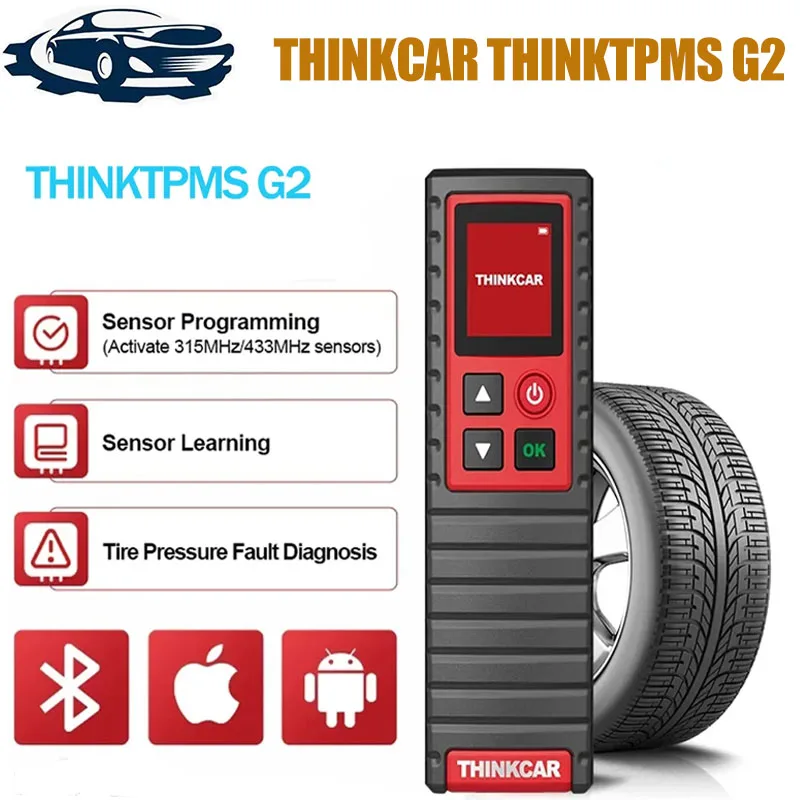 

THINKCAR ThinkTPMS G2 ThinkTool Pro Pros Pros+ Functional Modular OBD2 Auto Diagnostic Tools Bluetooth Tire Pressure Detection