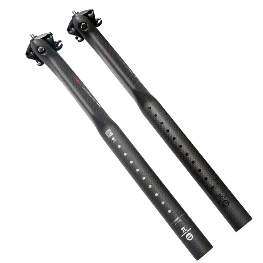 Full Carbon Fiber 20 Degree Layback Aero Seatpost Bicycle Seat Post For Road Mountain Bike Bicycle Parts