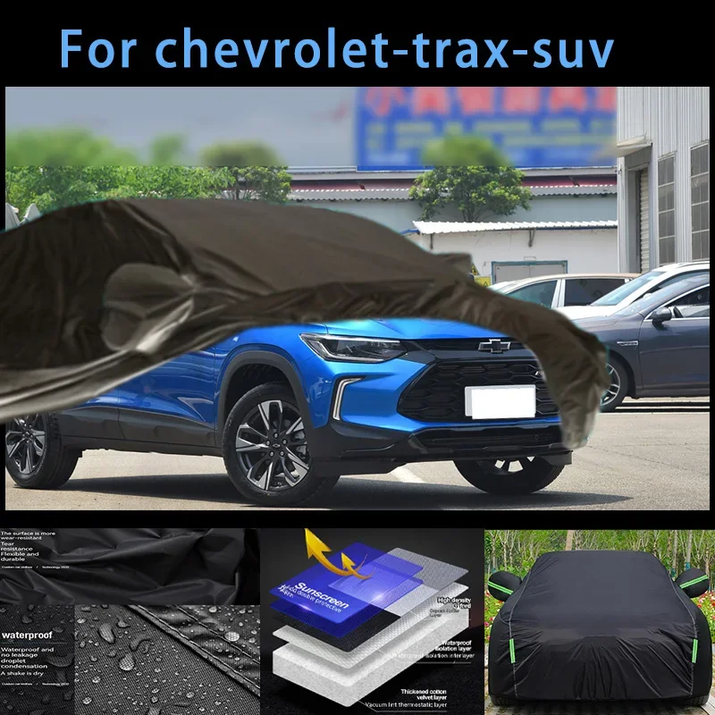 

For chevrolet-trax-suv Outdoor Protection Full Car Covers Snow Cover Sunshade Waterproof Dustproof Exterior Car accessories