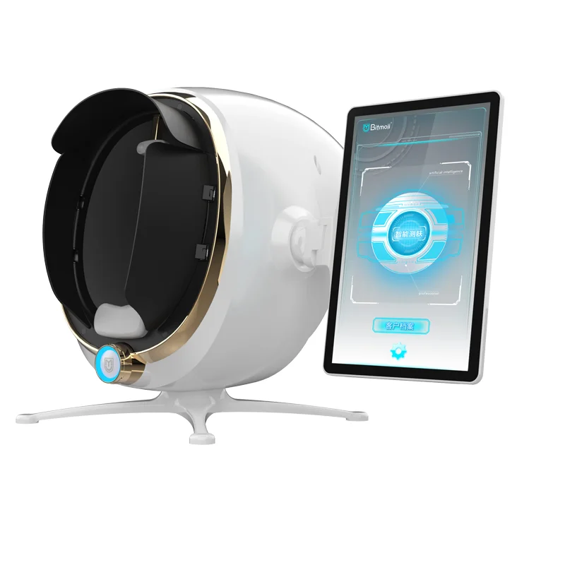 New Technologies Magic Mirror Skin Analyzer Machine With Ipad For Auto Skin Detection/ Smart Skin Analyzer