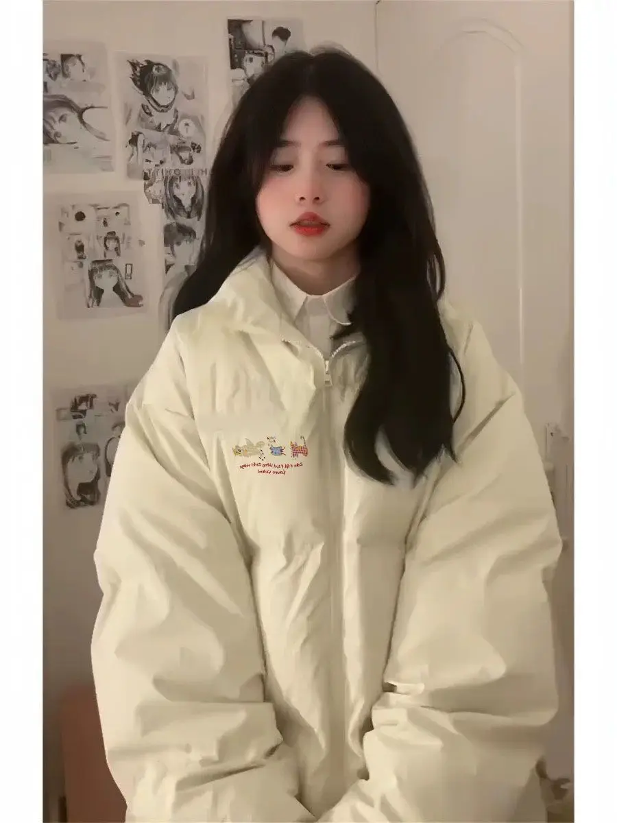 

Женская флисовая парка синяя, теплая, длинная, приталенная, модная, простая, с зелеными карманами, на хлопковой подкладке, элегантная, короткая, ветрозащитная, для спорта и офиса