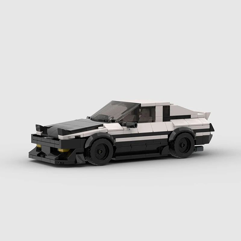 MOC Racing Car City Sports AE86 GT-Apex Building Blocks Bricks Supercar Racers Technical Vehicle Kids Toy Boys