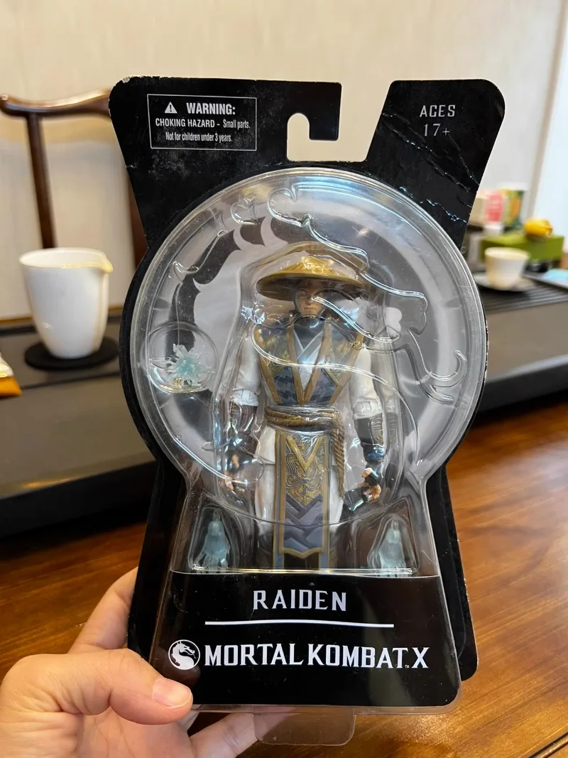 In Stock Original Mezco Toyz Mortal Kombat X Raiden Figure  A Great Gift From A Collector