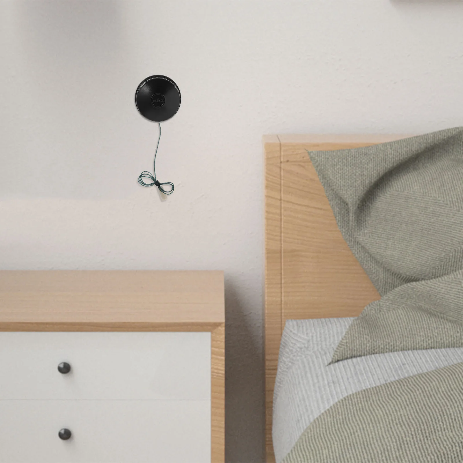 

Bedside Switch Lamp Appliance Drawstring Ceiling Pull Cord Inline Part Replacement Modern Convenience Home Use Electrical Device