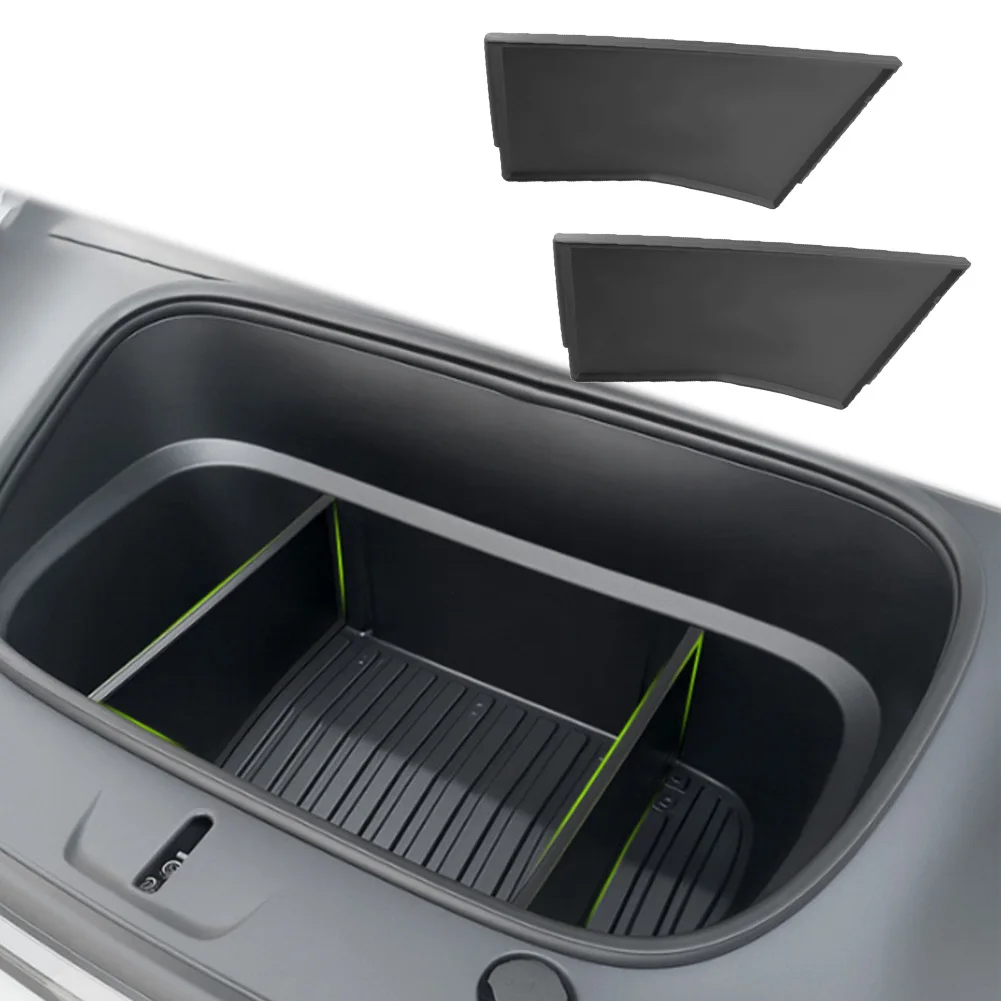 

Car Front Trunk Storage Box Partition Organizer Divider Baffle Cargo Cover For Tesla For Model Y For Juniper 2025