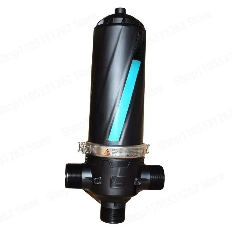 Agricultural Drip Irrigation Filter Sprinkler Micro Spray 2 Inch Screen Disc Filter T Type Greenhouse