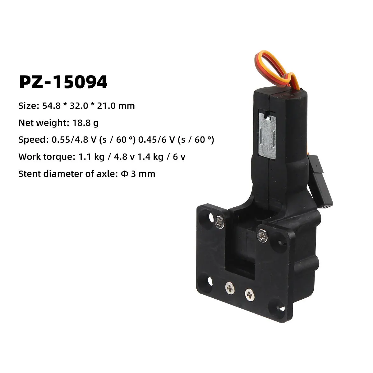 Train d'Atterrissage Électronique pour Avion RC, Avion à Aile, Type à Vis Sans Fin, Électrique, Rétractable, JR, Prise Universelle FLT, 2-18kg