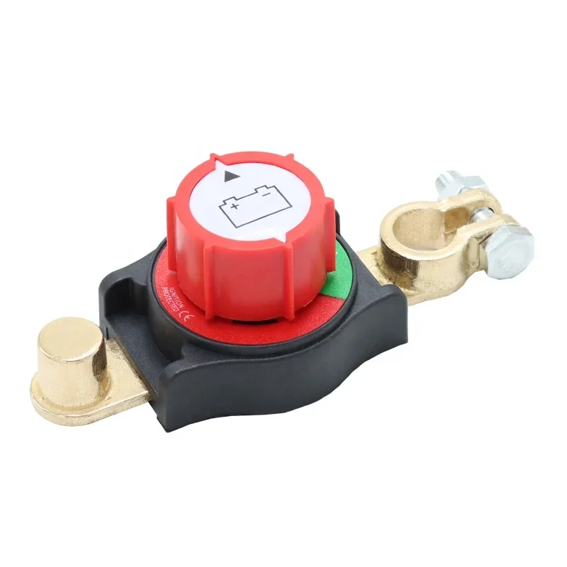 

12-48V Battery Disconnect Switch 12V Battery Kill Switch Negative On/Off Top Post Battery Switch for Cars Vehicles RV