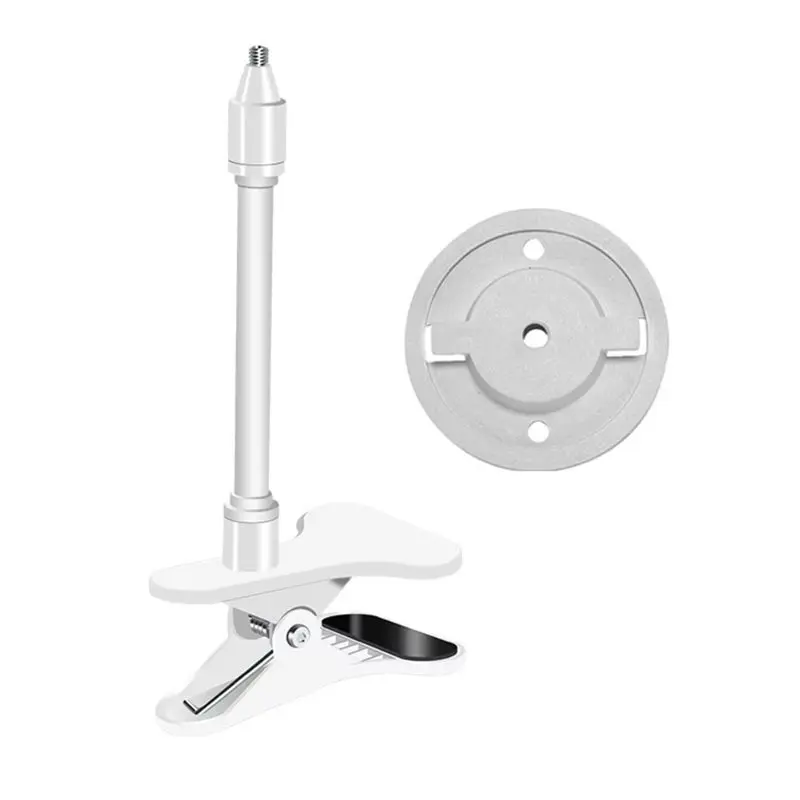 T24C 2X Flexible Clamp Mount Monitoring Bracket Adjustable Rod For TP-Link Tapo C200 C210 C220 C201 Camera Holder Stand