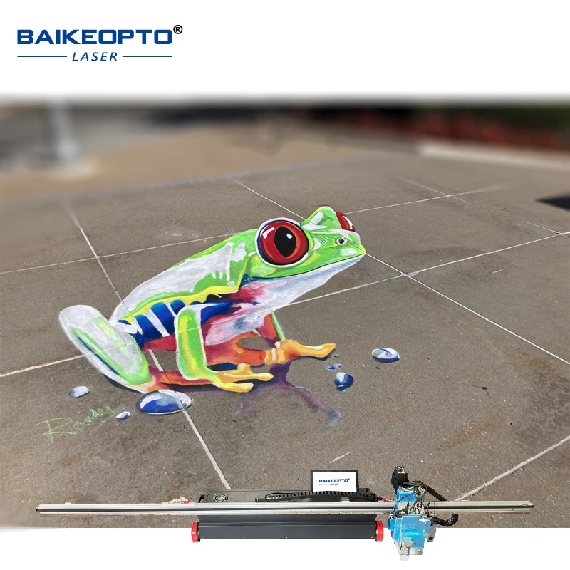 BK-UP32 Large Format AI Inkjet ground Printer - High Precision Digital Mural & Graffiti Printing Machine