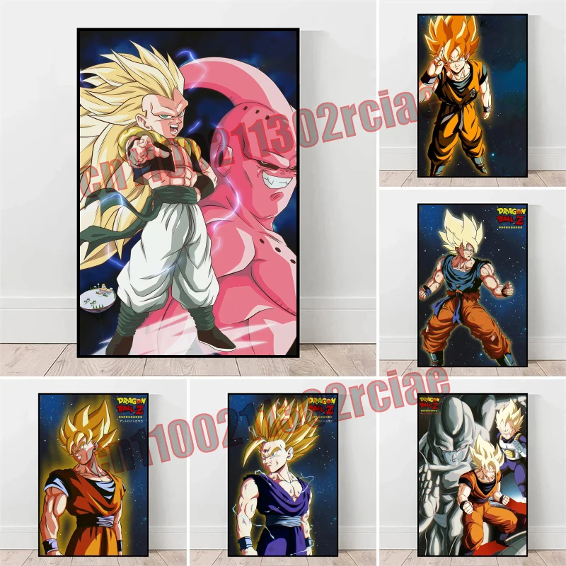 

Classic Hot-blooded Anime Dragon Ball HD Art Poster Canvas Painting Suitable for Bedroom Living Room Decoration Children's Gifts