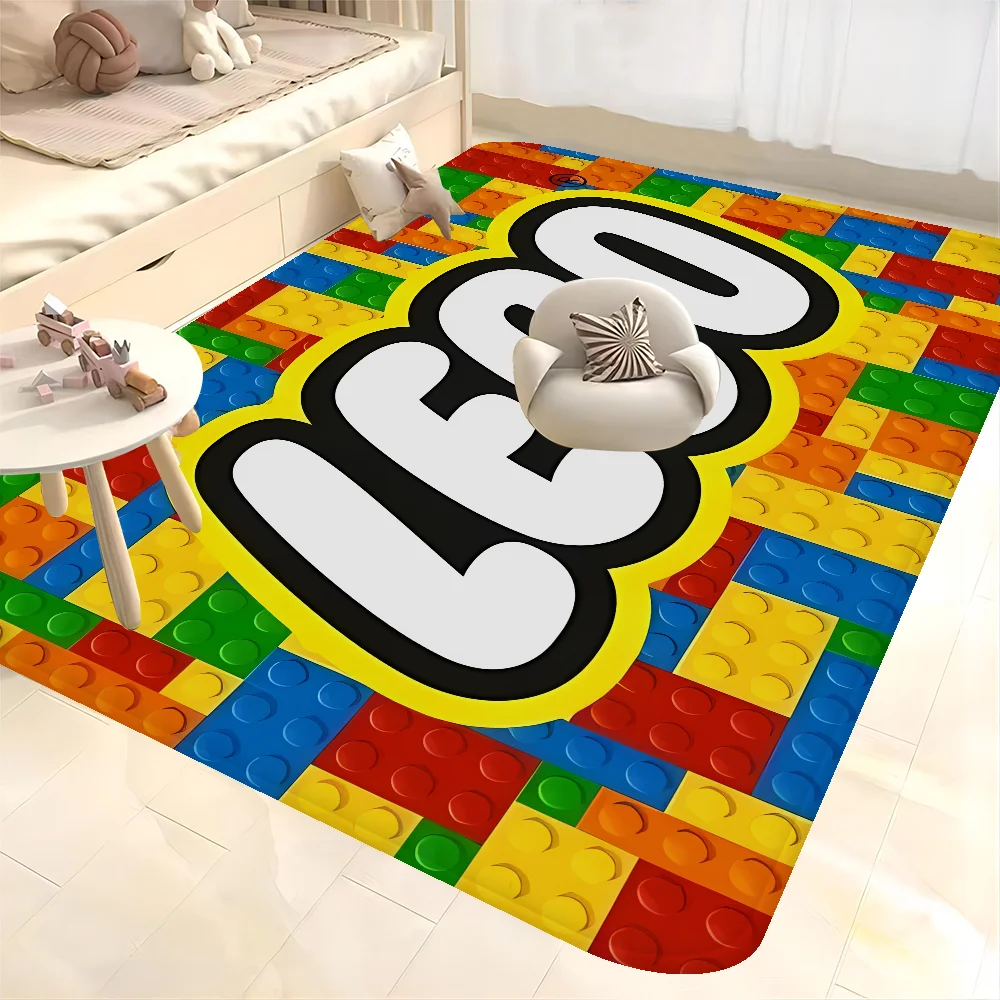 L-LEGOS الحمام حصيرة الرجعية متعددة الاختيارات غرفة المعيشة المطبخ البساط عدم الانزلاق السرير الحصير