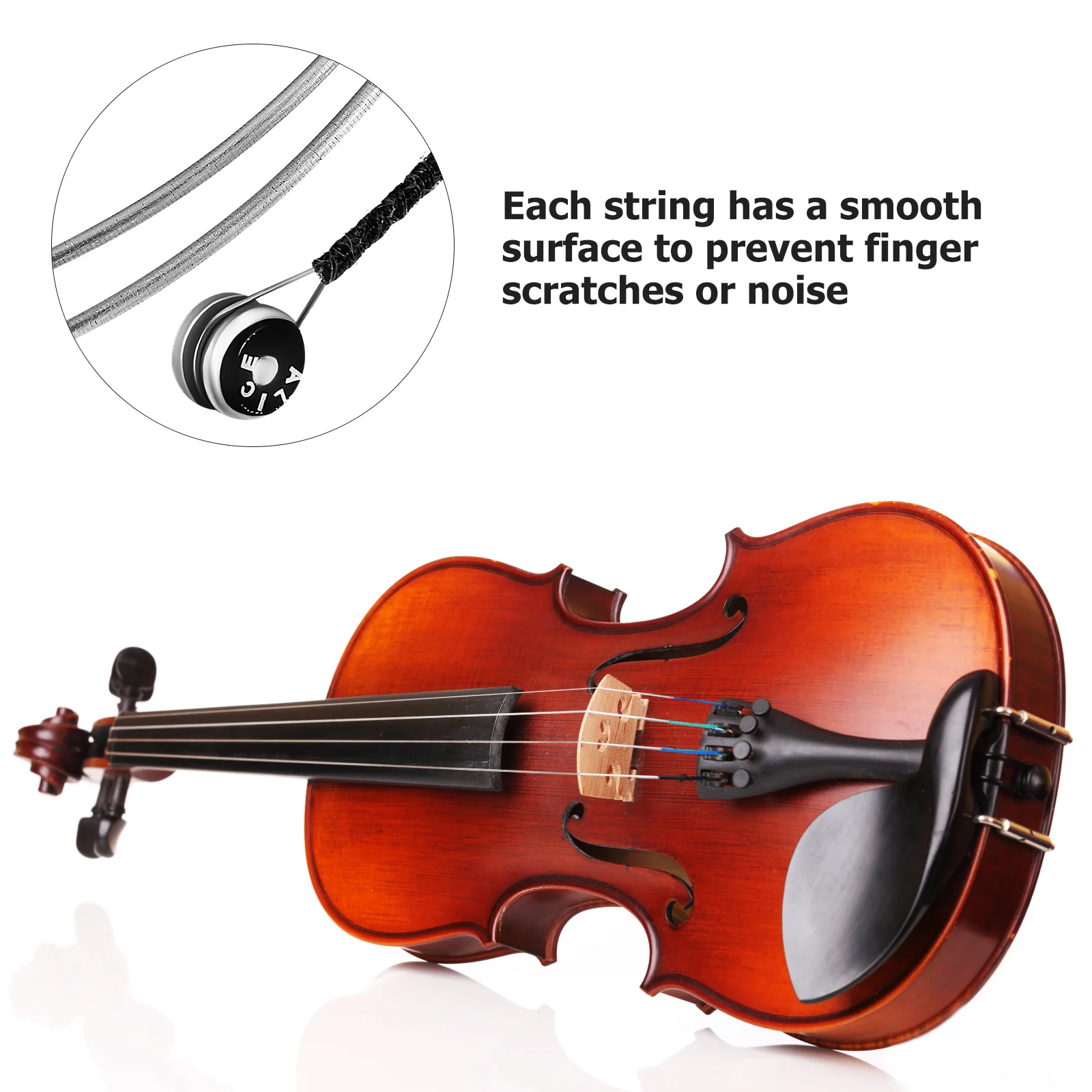 

Dominant Violin Instrument Steel Cores Ball Wire Instruments Accessories Accessory Musical