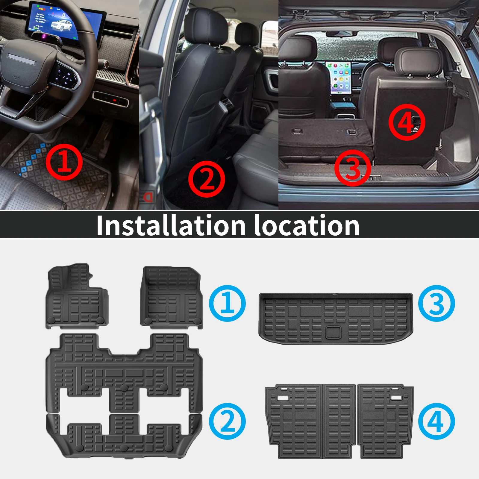 for-ROX-01-/-Polestone-01-2023-2024-2025-2026-TPE-Car-Floor-Mats-Waterproof-Non-Slip-Easy-Clean-Accessories