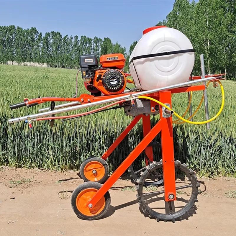 High Quality Farm Equipment Sprayer Gasoline Engine Self Propelled Agricultural Spray Machine