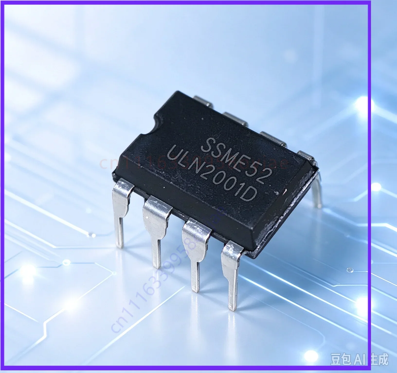 Stock for ULN2001 ULN2001D SMD/DIP 3-Channel Relay Driver IC,New  10pcs