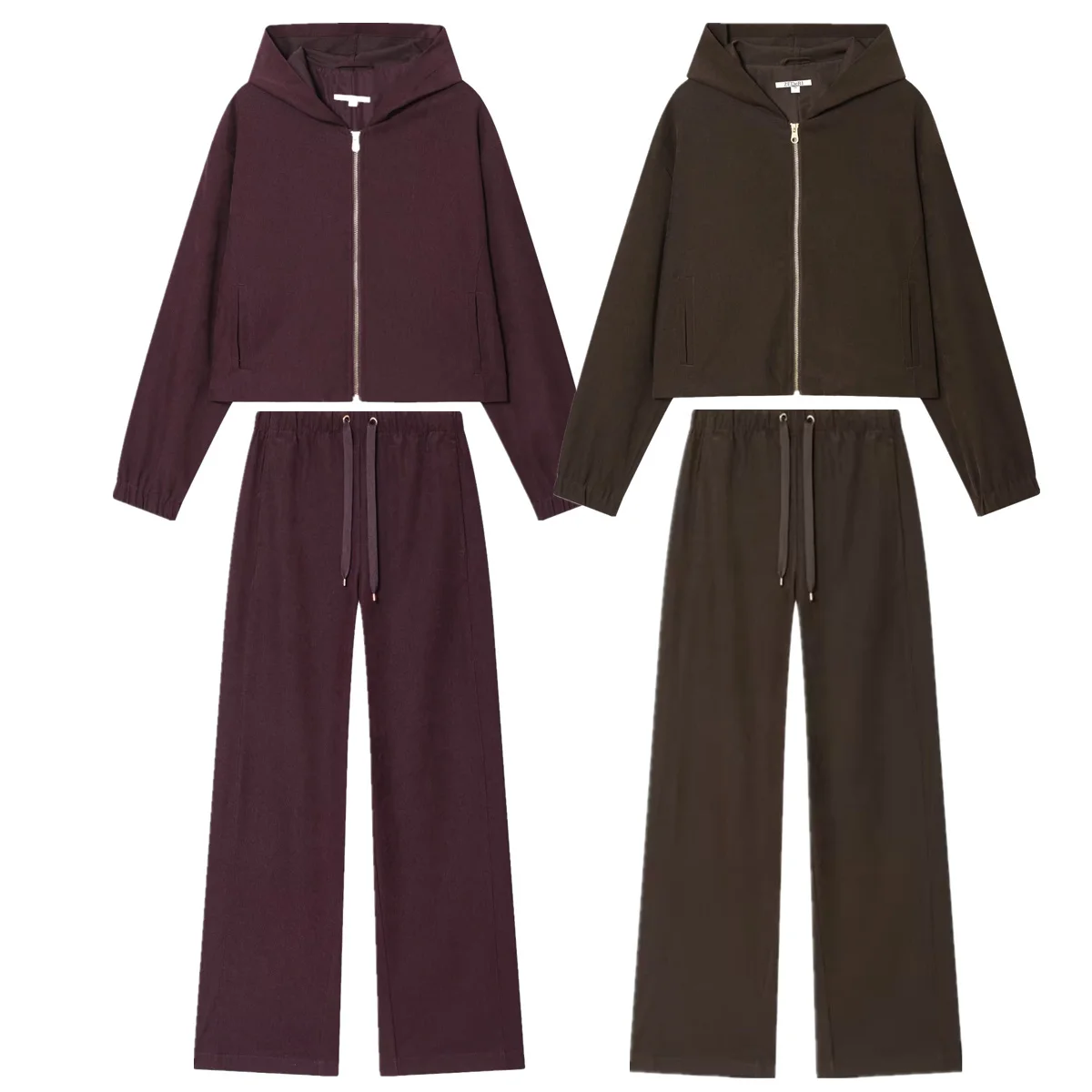 

Maxdutti Woman Clothes Fashion Ladies Minimalist Pure Color Slouchy Loose Sweatshirt and Pant Sets New Two Piece Set Women's Sui