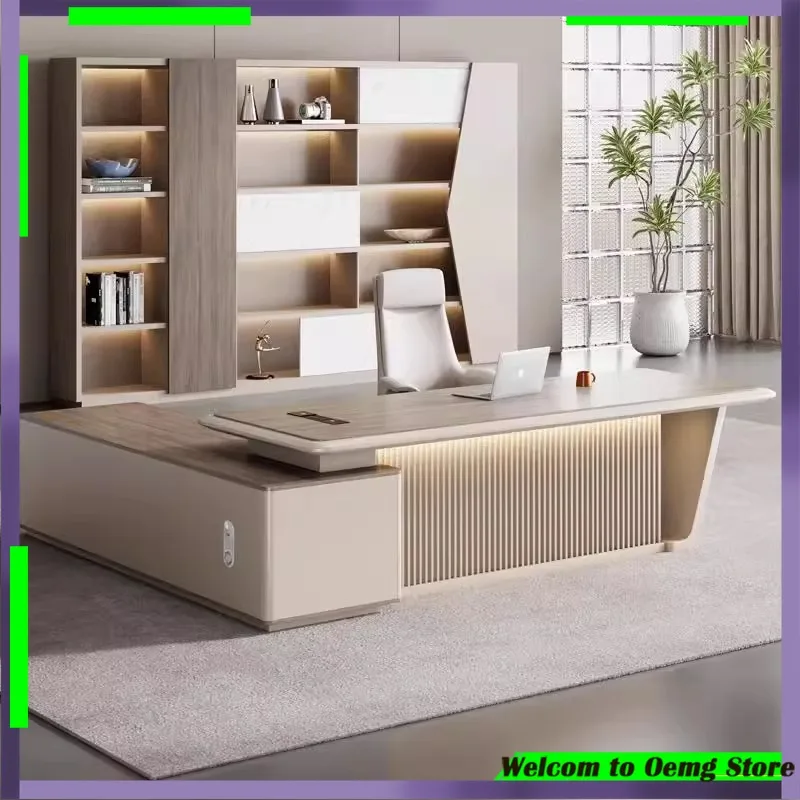 

Chic Gaming Computer Desk Luxury Modern Table Organizer Home Office Stylish Furniture Professionals Muebles Oficina Furniture