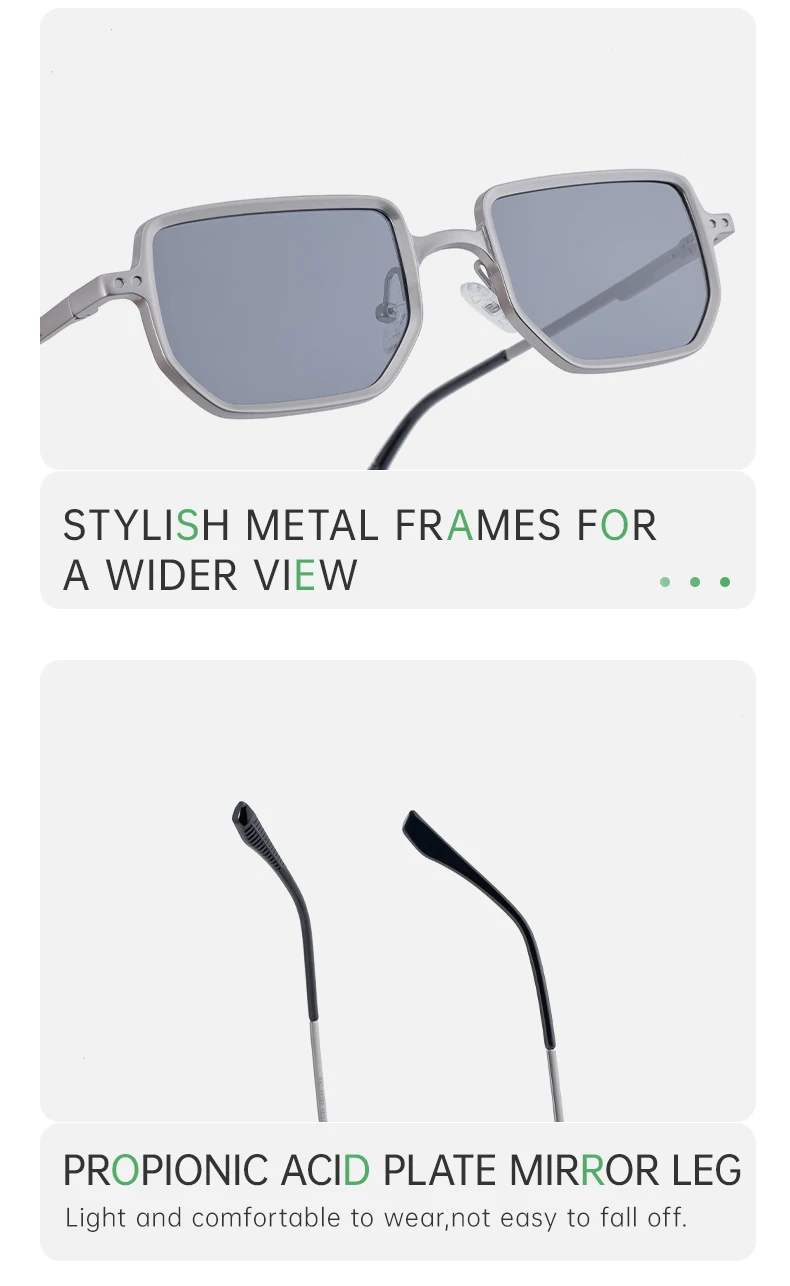 Kleine Rechteckige Steampunk-Sonnenbrille für Herren 2026 Luxusmarke Klassische Quadratische Punk-Sonnenbrille für Männer Vintage-Brillen UV400 – Detail 10