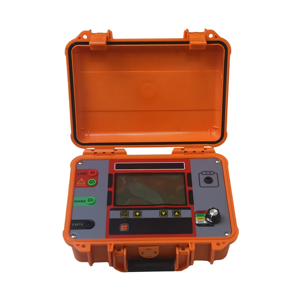 Rapid Test 5kv AC/DC High Voltage Transformer Testing Machine Megohmmeter Megameter Insulation Resistance Tester