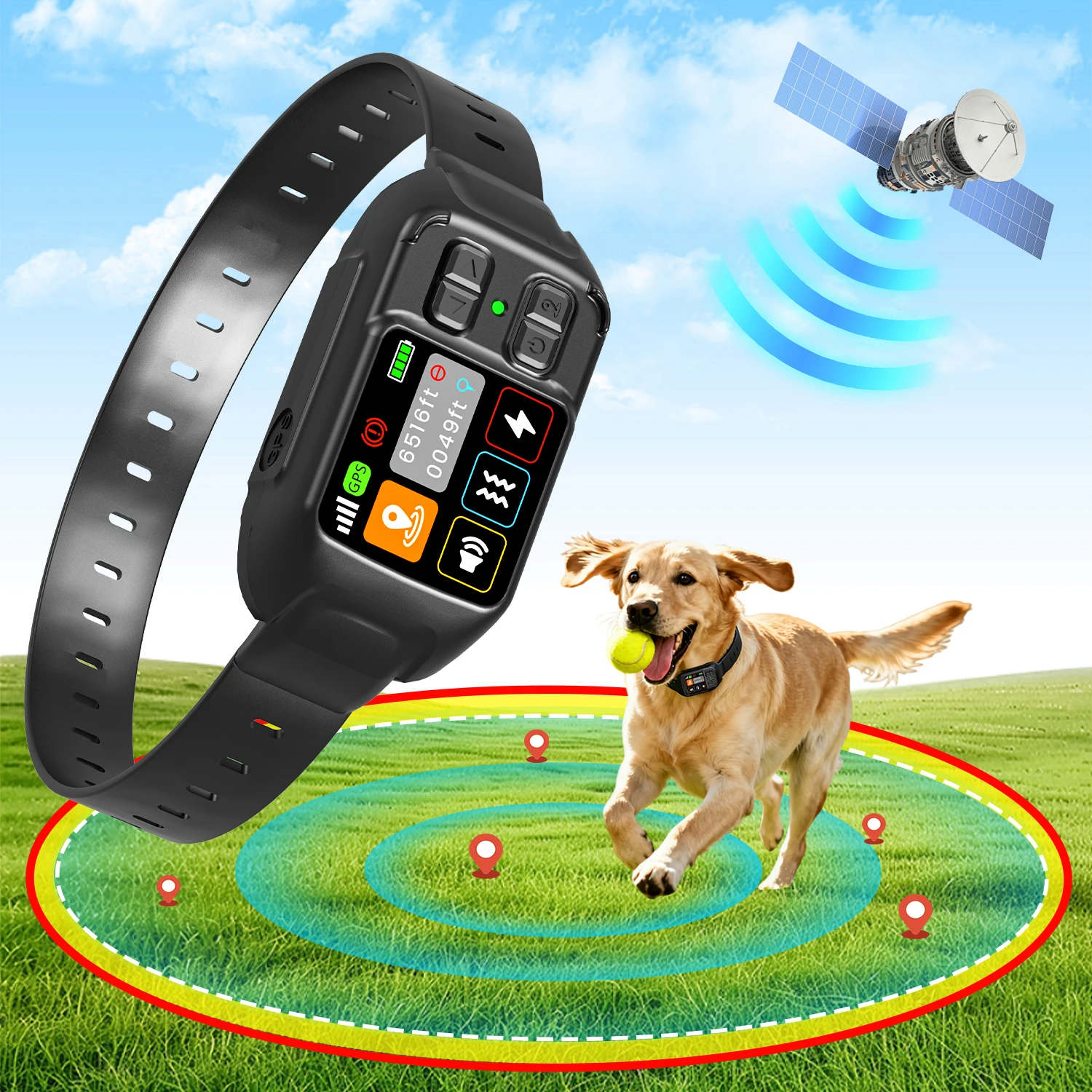 gps-wireless-dog-fencing-system-electric-dog-fencing-with-gps-electric-satellite-technologycustomizable-regions-15-2000m