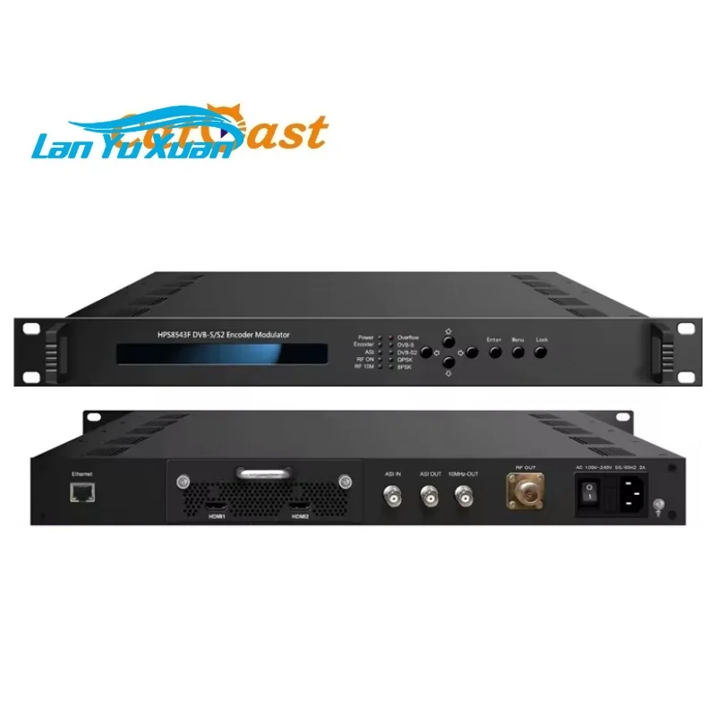 Телевизионное вещание HD SDI в DVBS/DVBS2/DVBS2X R F Модулятор кодера MPEG2 или MPEG4 Телевизионное вещание HD SDI в DVBS/DVBS2/DVBS2X R F Модулятор кодера MPEG2 или MPEG4