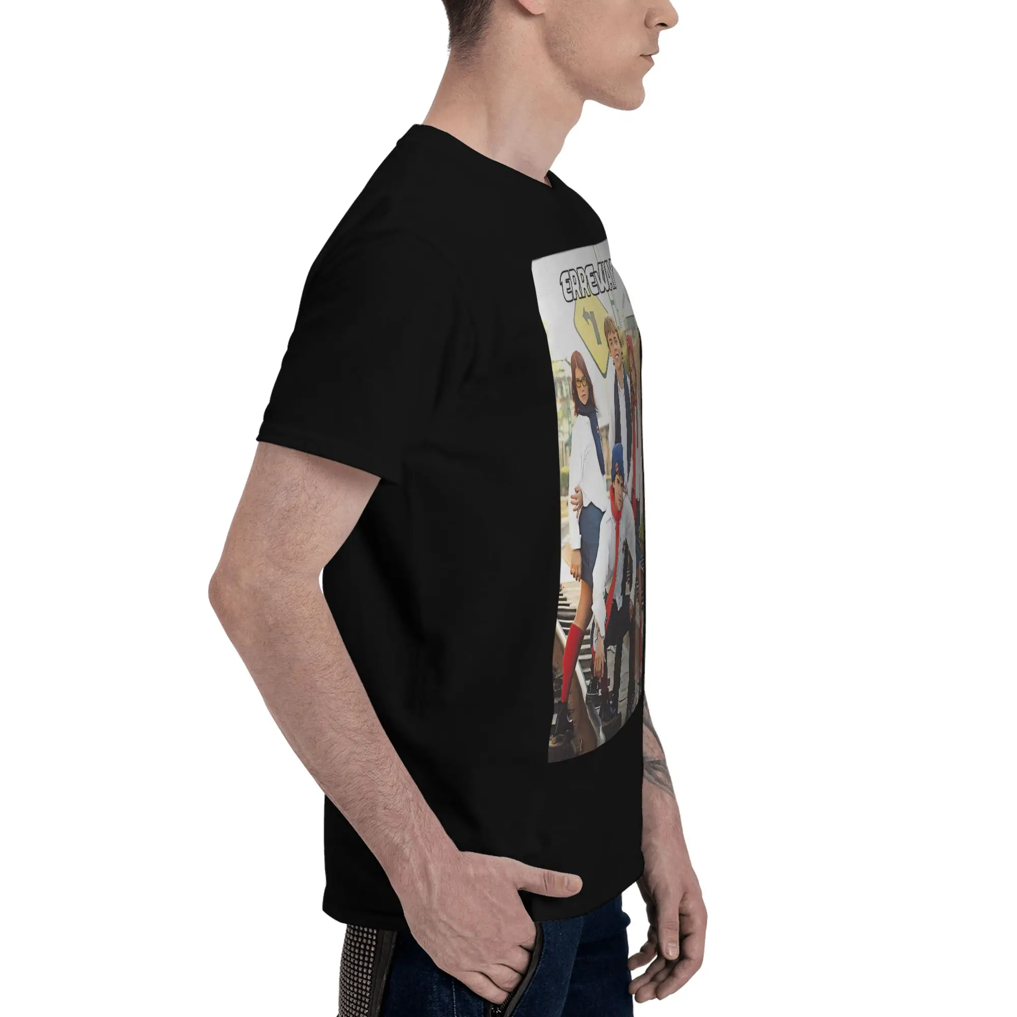 rebel way notebook Dating Reversible T-shirt Simple Korean Style Shirt