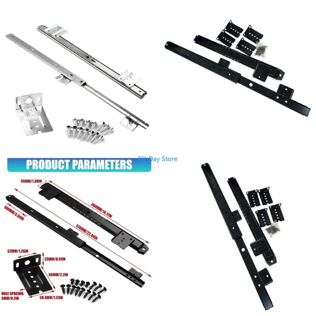 F92C Practical Keyboards Storage Solution Easy Installatiomn Keyboards Extension Shelf